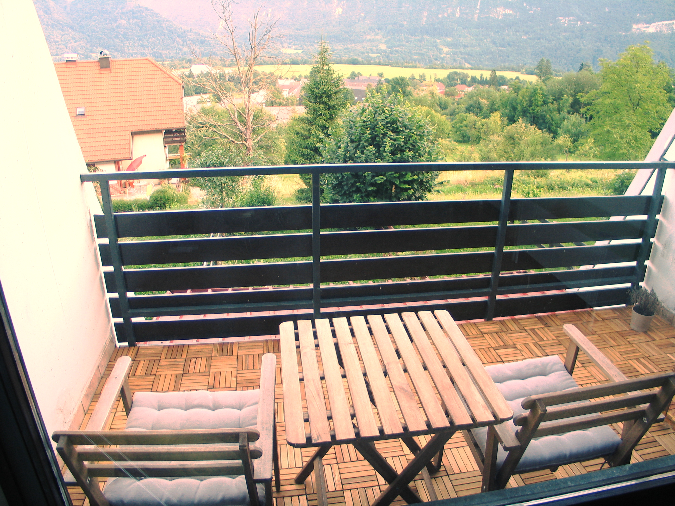 bad chaka apartment balcony view